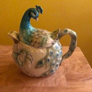 Peacock teapot☕️